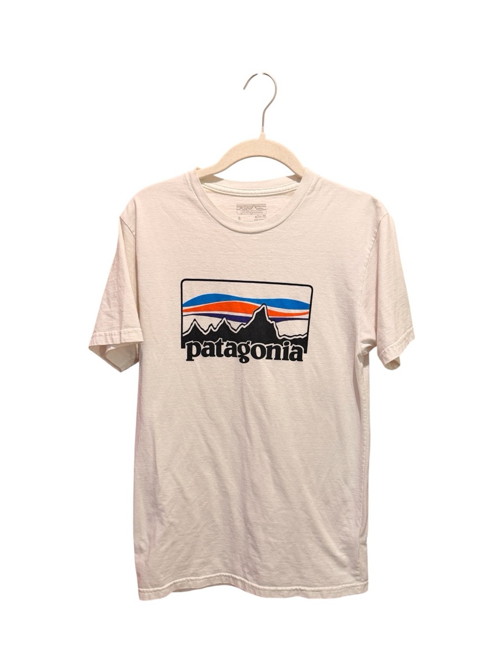 Patagonia SLIM FIT Men’s White, Shortsleeved T Shirt